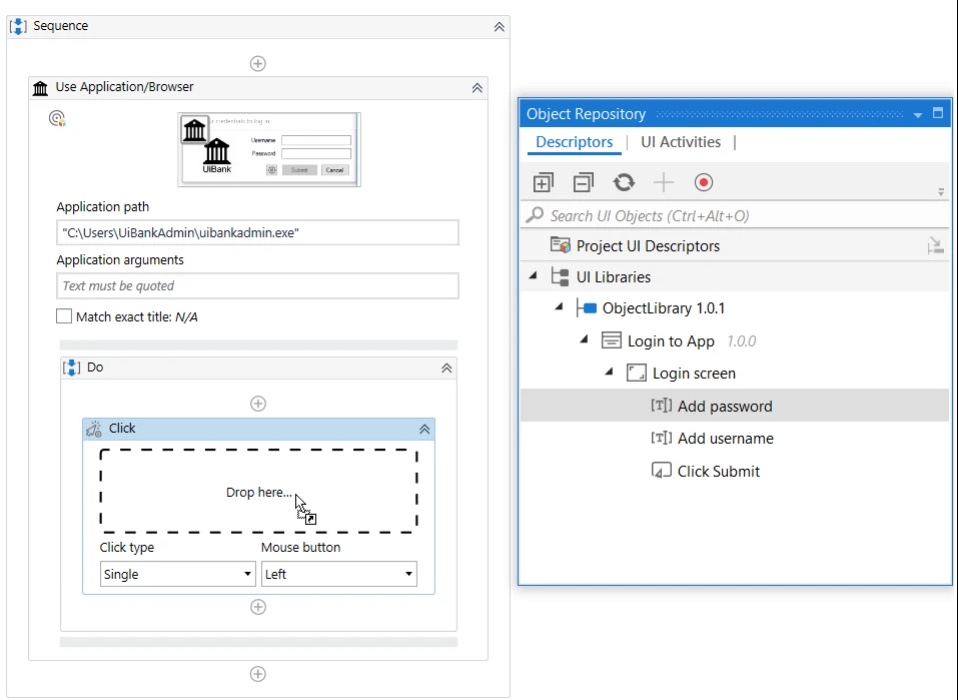 UiPath Object Repository.